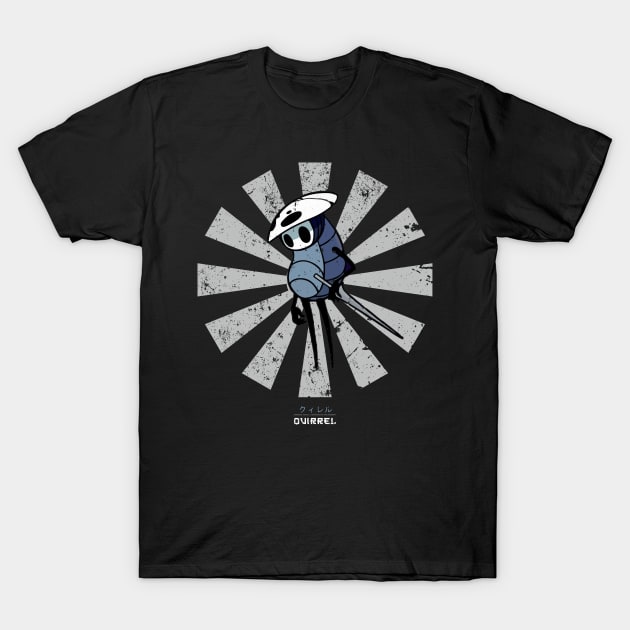 Quirrel Retro Japanese Hollow Knight T-Shirt by Nova5